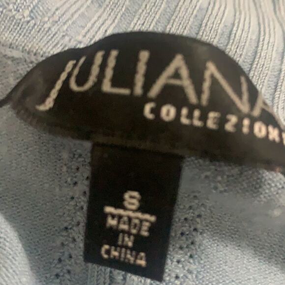 JULIANA COLLEZIONE SILK BLEND SWEATER SIZE S - Picture 5 of 7